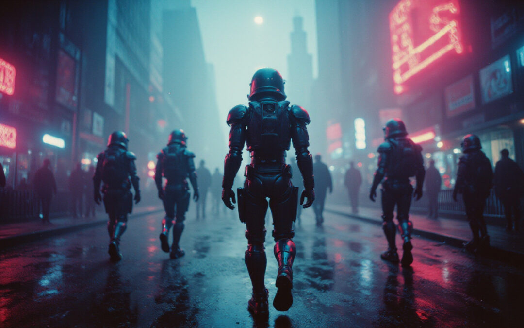 【著作権フリーBGM】ダークなサイバーパンク風エレクトロ『Cybercop』